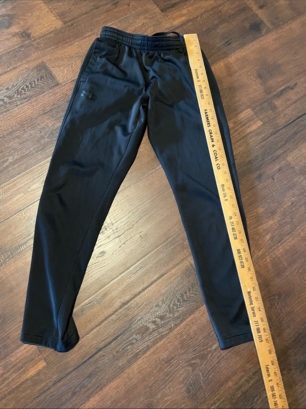 Under Armour Black Performance Joggers with Subtle Logo